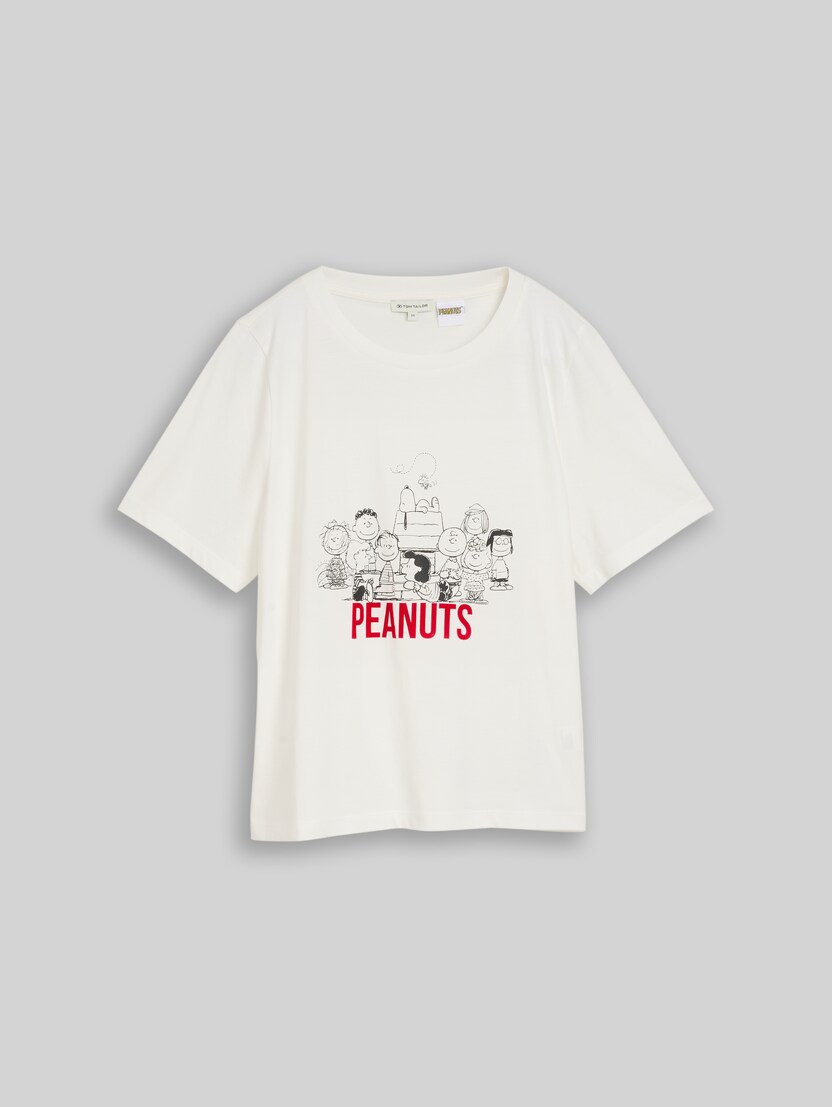 T-shirt met Snoopy-print door Women, Whisper White