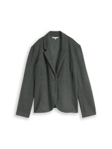 Ausgewählt, Plus Size - Slim Fit Cosy Blazer von Tom Tailor, grün