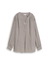 Sélectionné, Plus Size - Chemisier en viscose par Tom Tailor, blanc