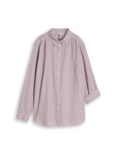 Ausgewählt, Plus Size - Hemdbluse mit Turn-up-Funktion von Tom Tailor, rot