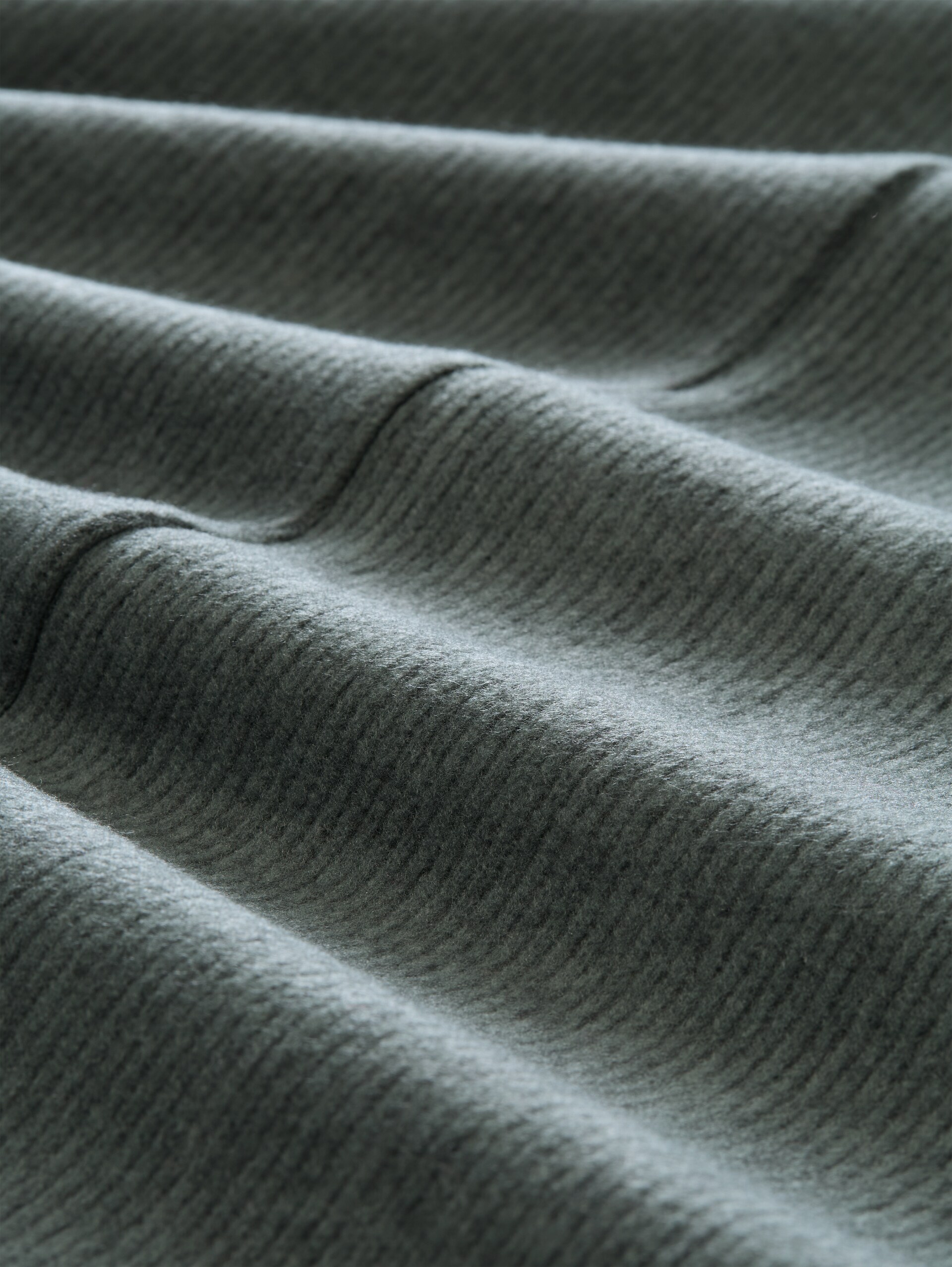 Plus Size - Robe confortable à effet chiné - dark olive melange - Vue de la matière