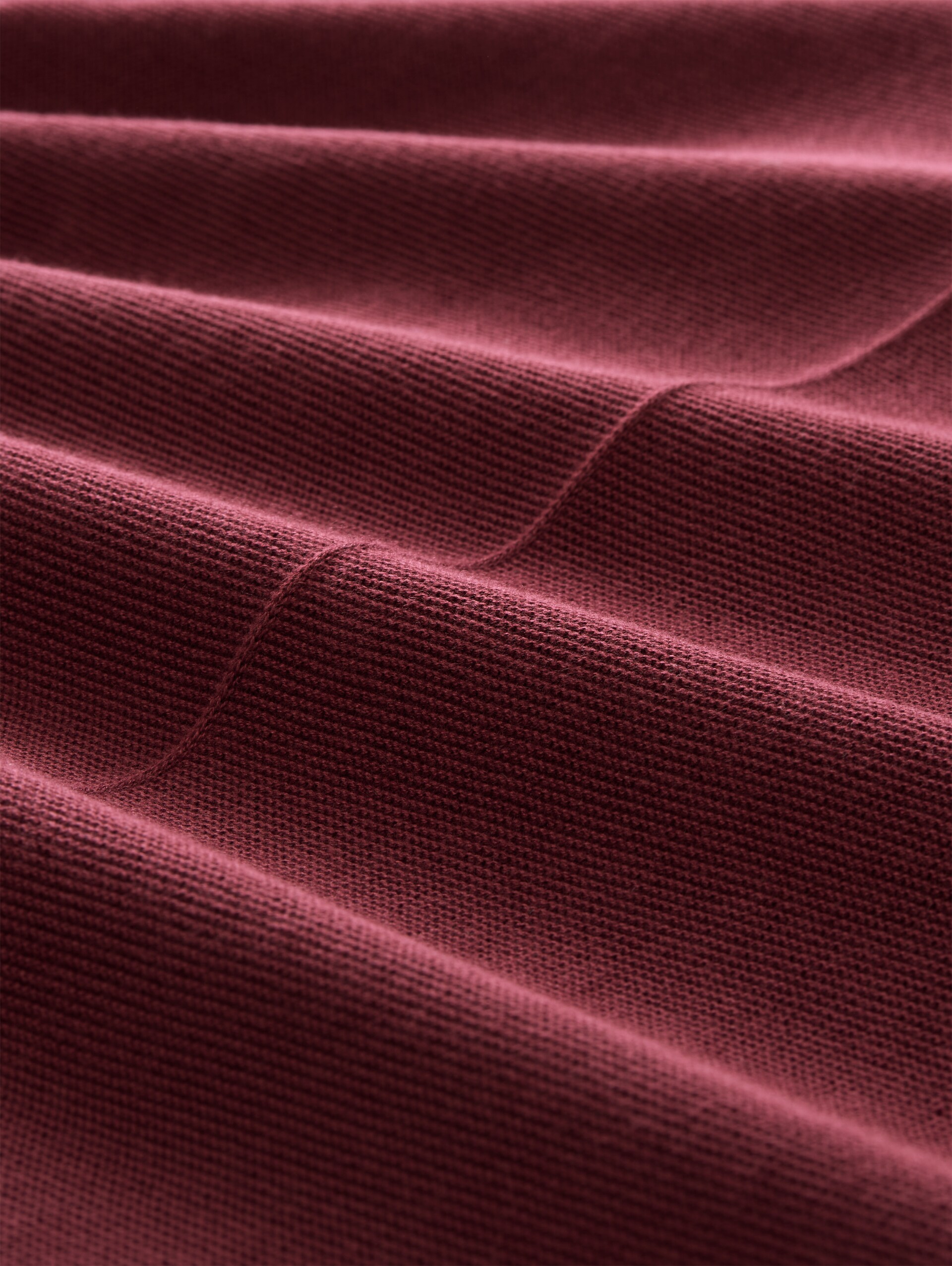 Plus Size - Strickpullover aus Baumwolle - Preppy Plum - Material-Ansicht