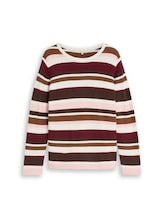 Nicht ausgewählt, Plus Size - Strickpullover aus Baumwolle von Tom Tailor, braun