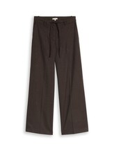Geselecteerd, TTLEA Wide broek door Tom Tailor, bruin
