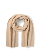 Geselecteerd, Sjaal met glittereffect door Tom Tailor, beige