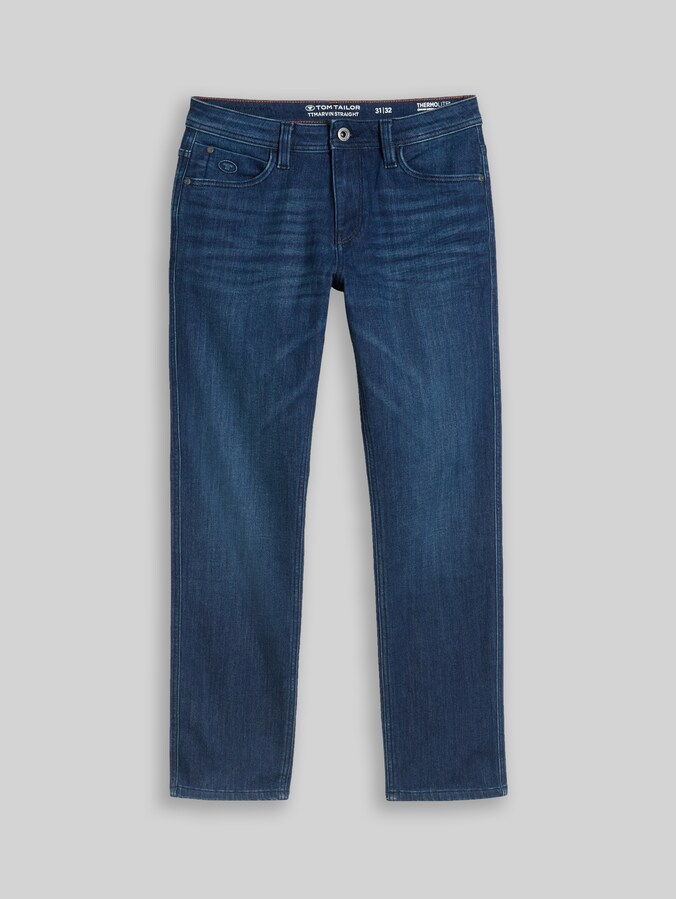 TTMARVIN STRAIGHT-jeans door Men, dark blue denim