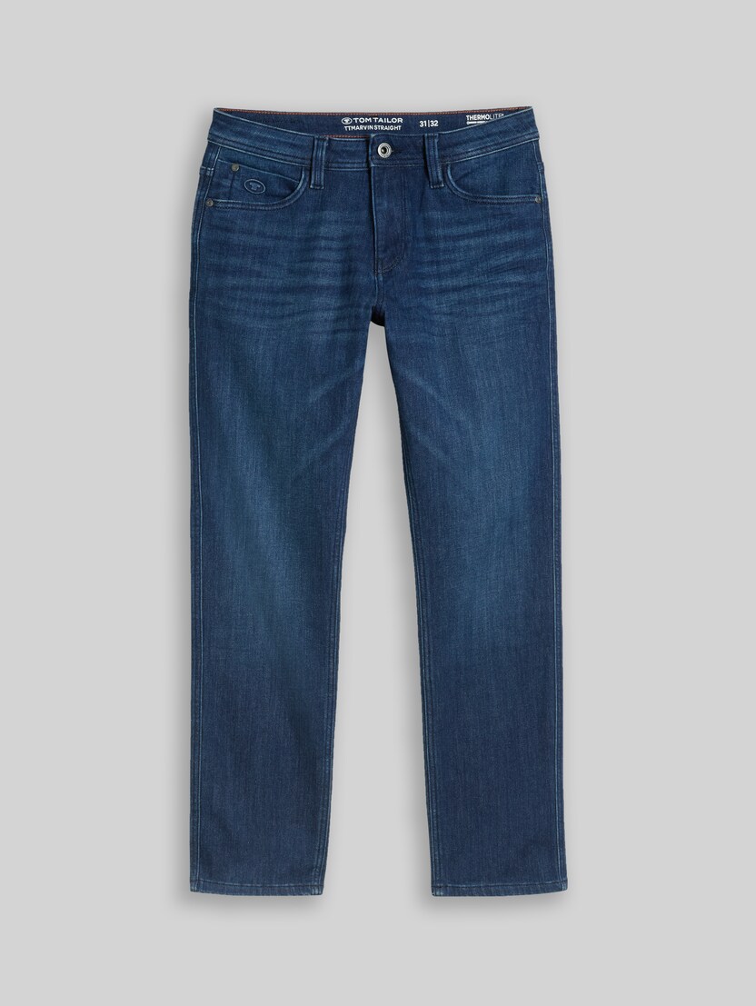 TTMARVIN STRAIGHT Jeans by Men, dark blue denim