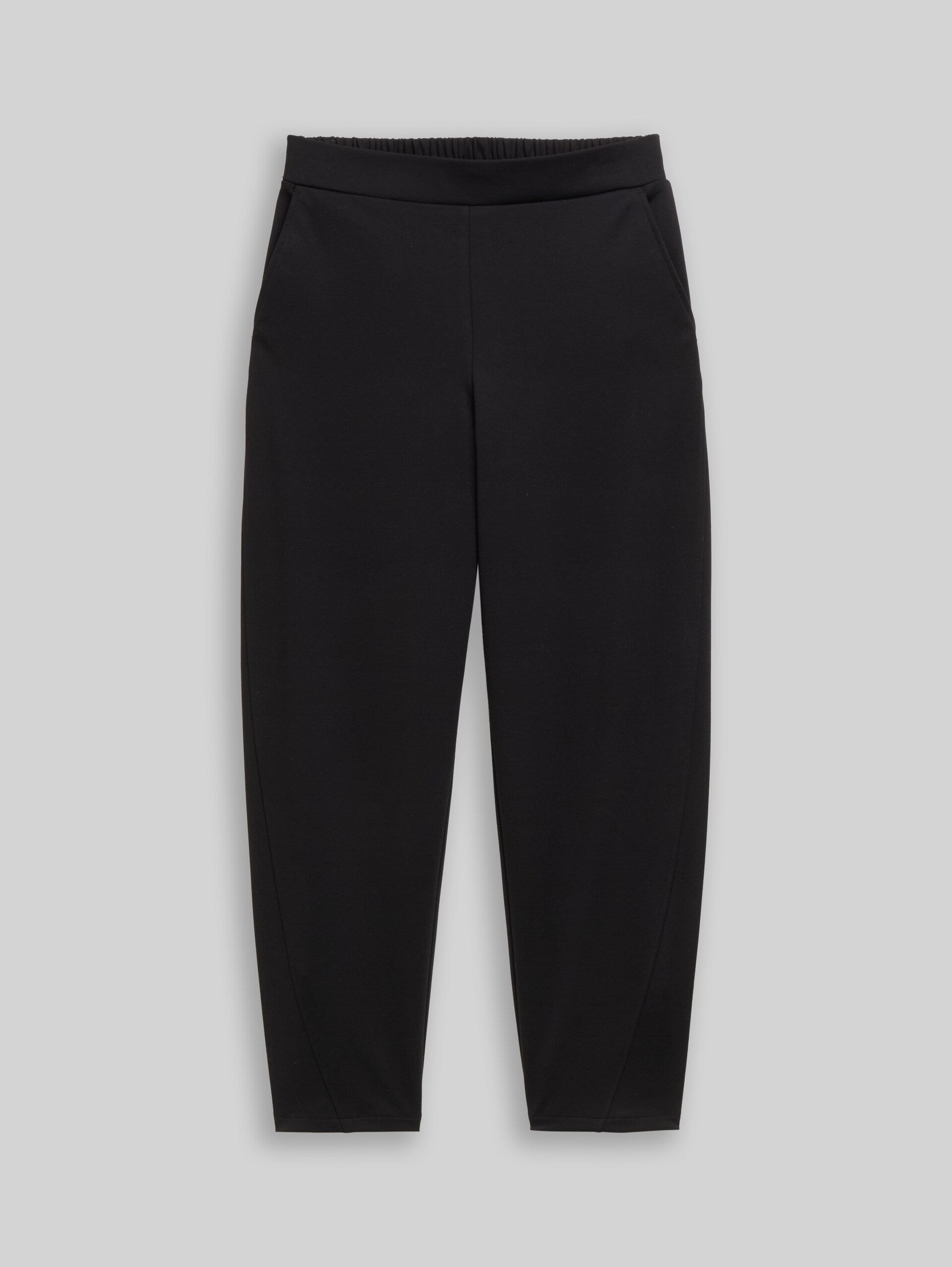 Loose Fit Barrel Hose - deep black - Vorder-Produkt-Ansicht