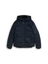 Sélectionné, Doudoune à capuche amovible par Tom Tailor, bleu