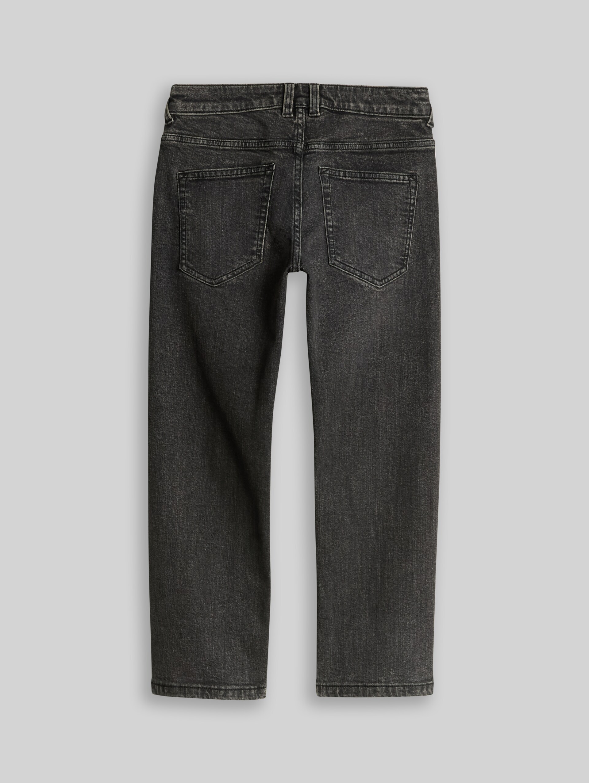 Straight-jeans - stone grey denim
