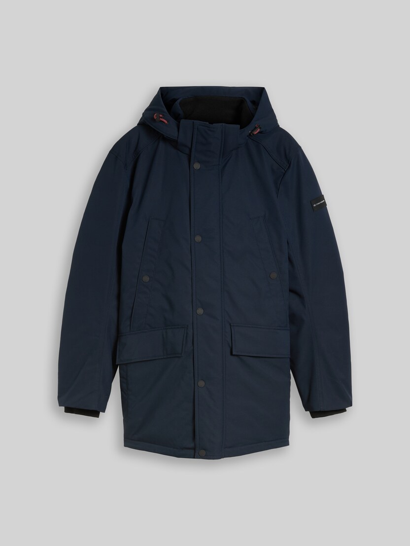 Winterparka met capuchon door Men, sky captain blue