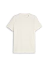 Niet geselecteerd, T-shirt met wafelstructuur door Tom Tailor, bruin