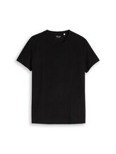 Geselecteerd, T-shirt met wafelstructuur door Tom Tailor, 