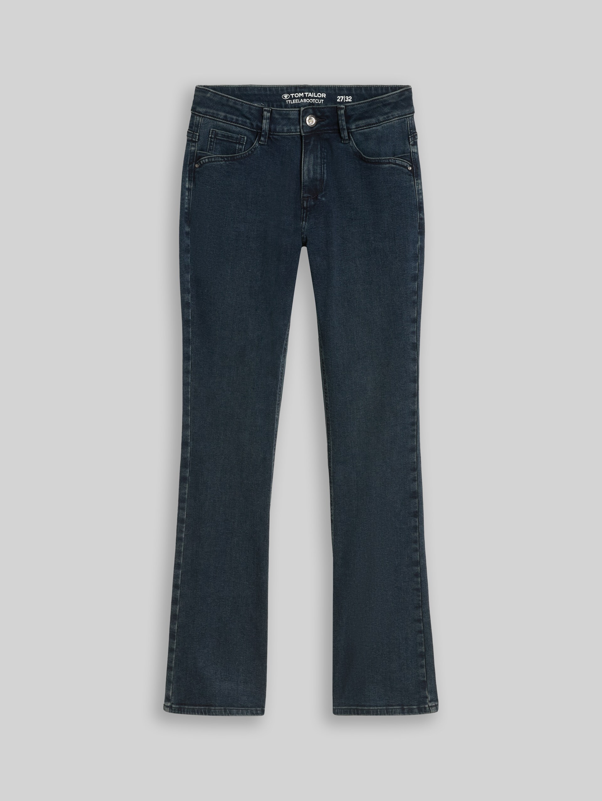 TTLEELA BOOTCUT Jeans - dark stone blue black denim - Vorder-Produkt-Ansicht