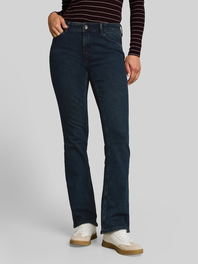 TTLEELA BOOTCUT Jeans von Women, dark stone blue black denim