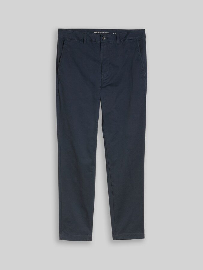 Pantalon chino coupe décontractée par Denim Male, sky captain blue