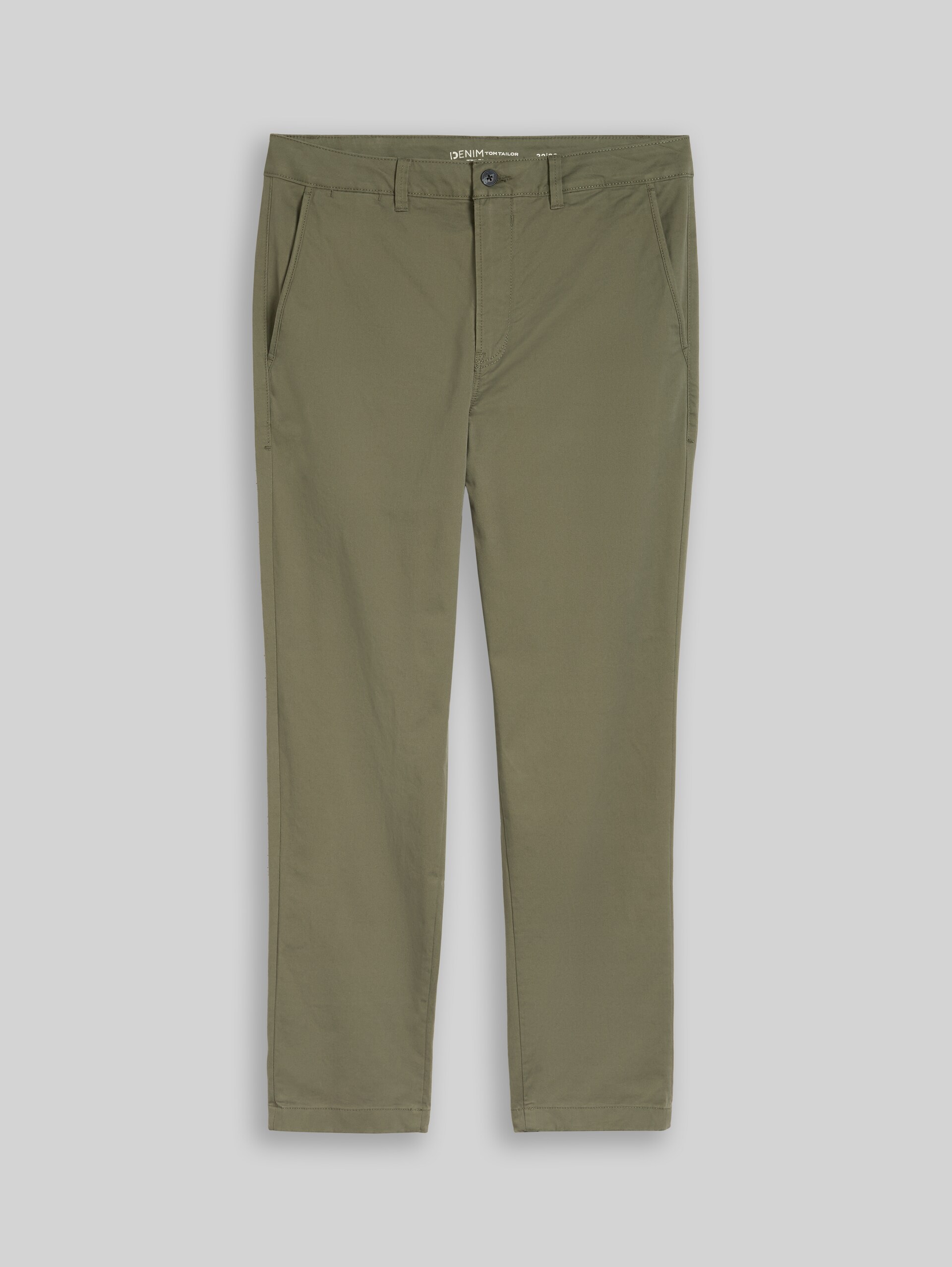 Pantalon chino coupe décontractée - urban olive green - Vue de face du produit