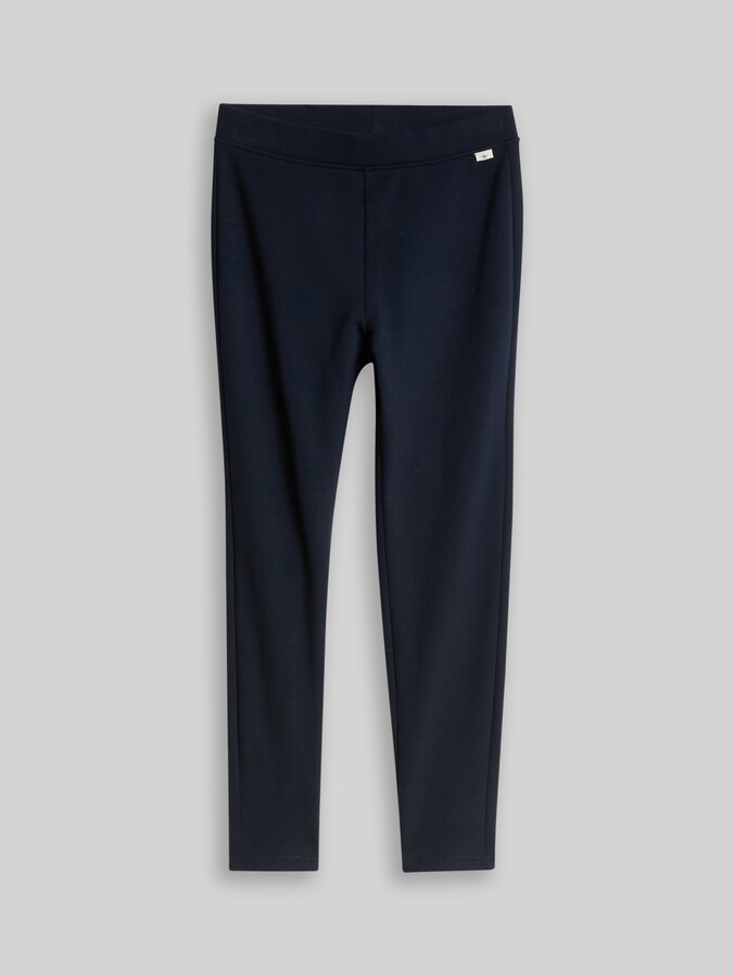 Thermo-legging door Mini Girls, sky captain blue