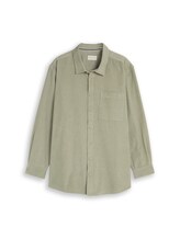 Niet geselecteerd, Plus Size - Corduroy overhemd met borstzak door Tom Tailor, groen