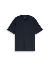 Niet geselecteerd, Plus Size - T-shirt met wafelstructuur door Tom Tailor, blauw
