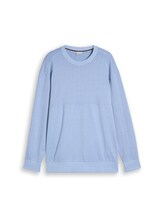 Niet geselecteerd, Plus Size - Sweatshirt in used-look door Tom Tailor, blauw