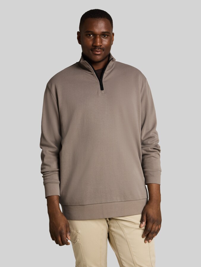 Plus Size - Sweat à col roulé par Men Plus Size, Driftwood Taupe