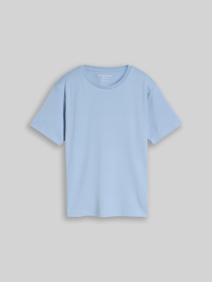 Basic T-shirt door Teen Boys, stonington blue