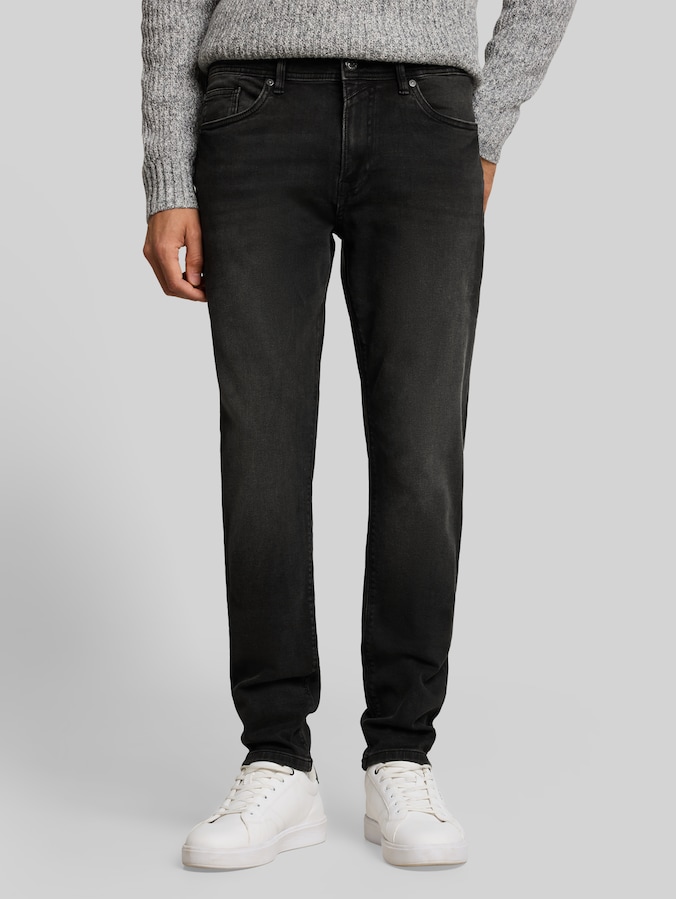 TTBRYDEN TAPERED Jeans von Denim Male, tinted black denim