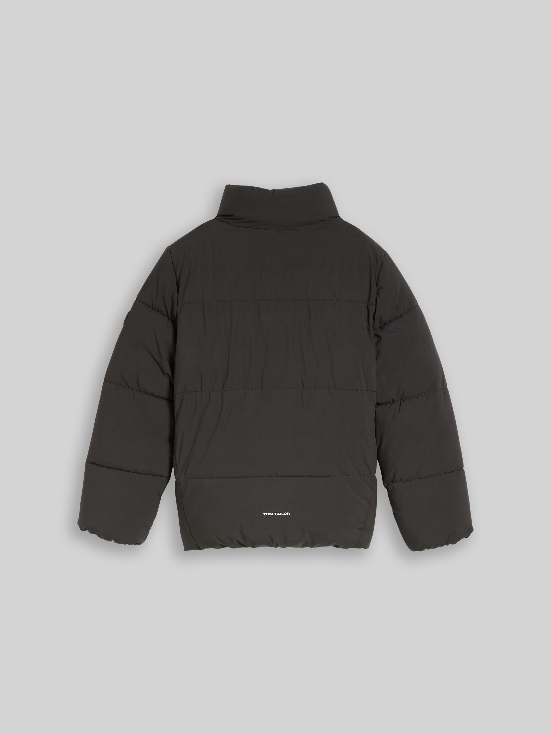 Puffer-Jacke aus wasserabweisendem Material - Coal Mine Grey