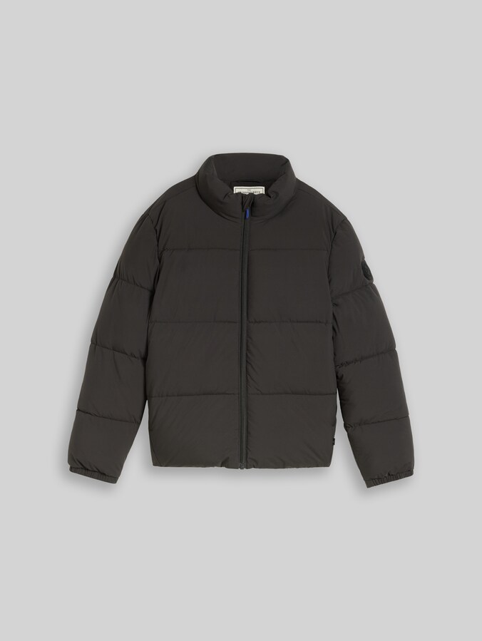 Pufferjack van waterafstotend materiaal door Teen Boys, Coal Mine Grey