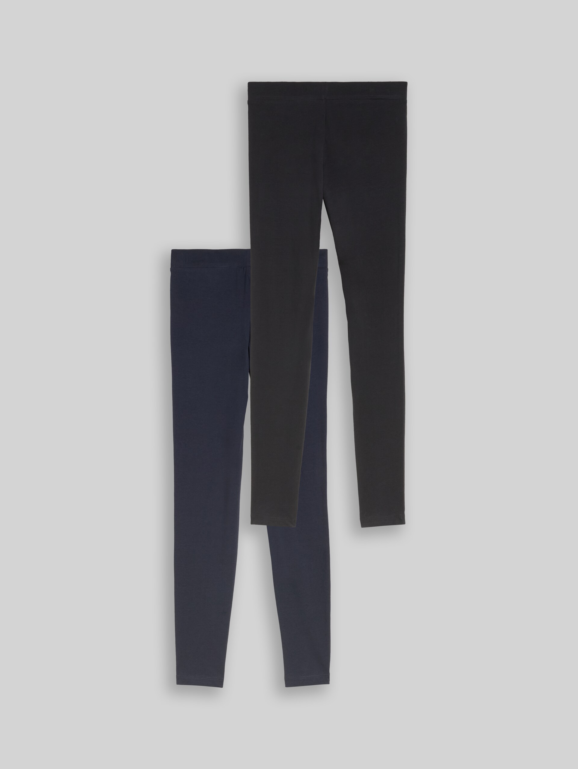 Basic Leggins im 2-er Pack - heavy black