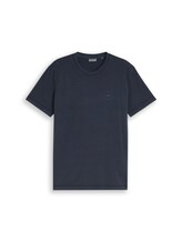 Geselecteerd, T-shirt met logoprint door Tom Tailor, blauw