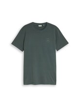 Niet geselecteerd, T-shirt met logoprint door Tom Tailor, groen
