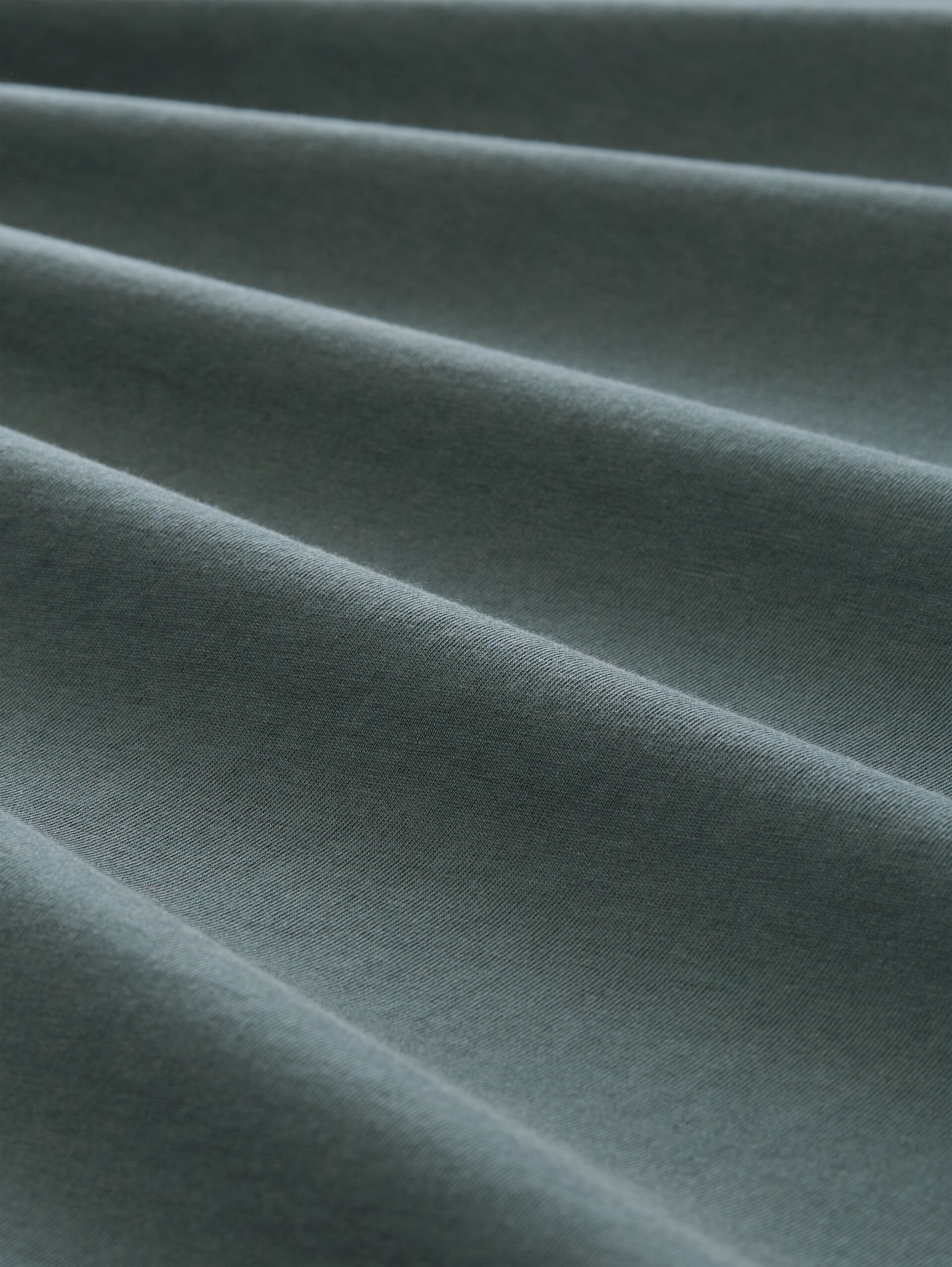 T-shirt met logoprint - Darkest Olive - Materiaalweergave