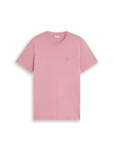 Geselecteerd, T-shirt met logoprint door Tom Tailor, rosa