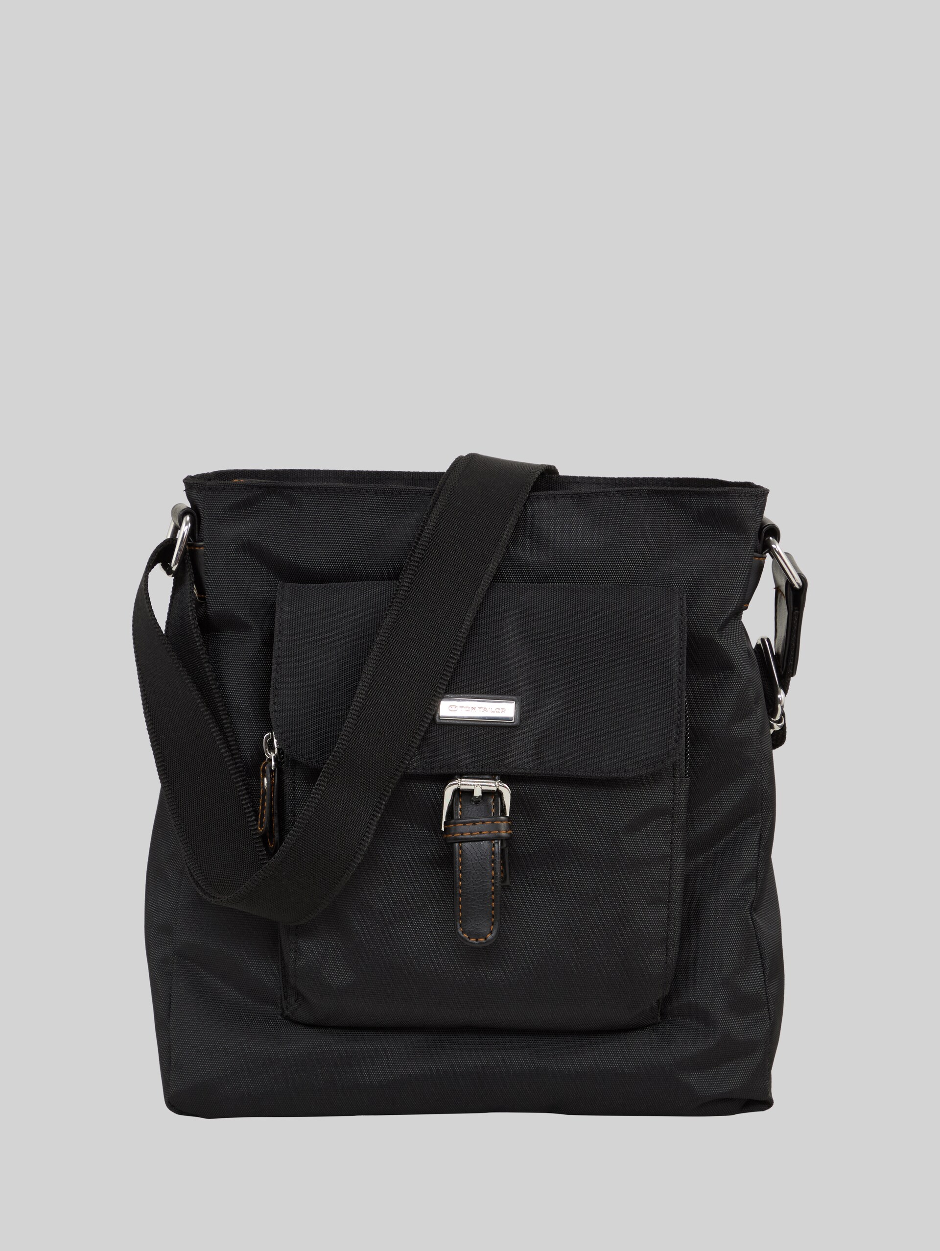 TTRINA Umhängetasche aus Nylon - schwarz / black - Vorder-Produkt-Ansicht