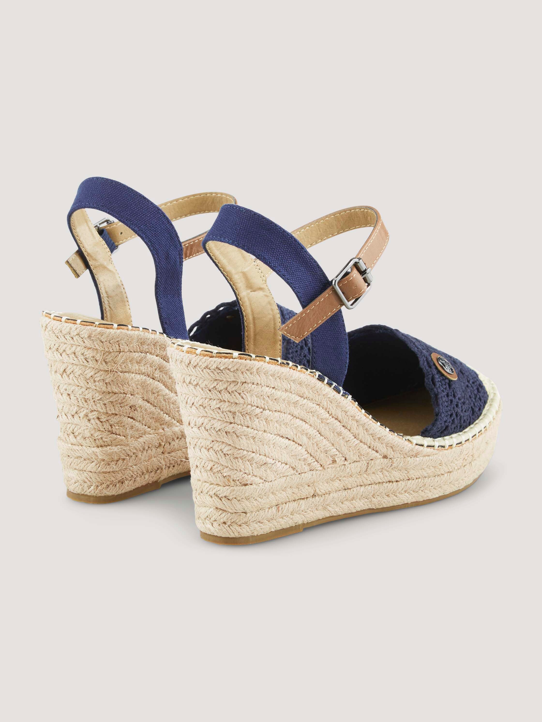 Sandalette mit Keilabsatz - 3