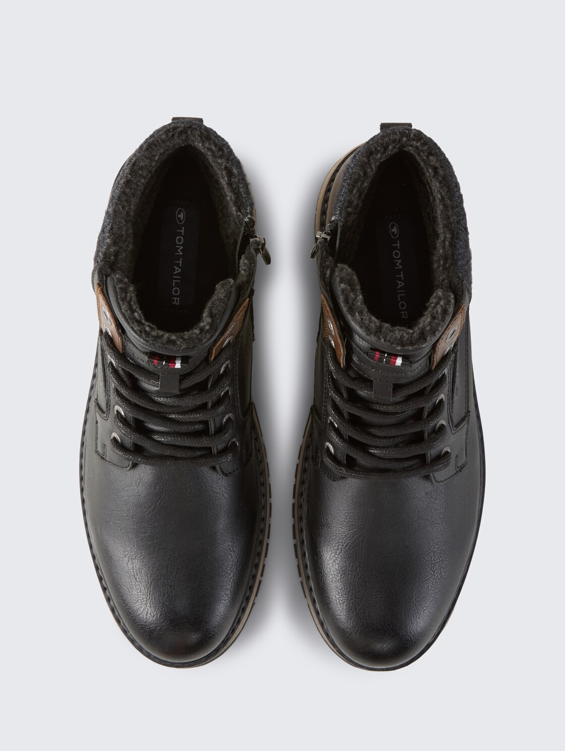 Wasserdichte Stiefeletten mit Fütterung - black - Produkt-Ansicht von oben 