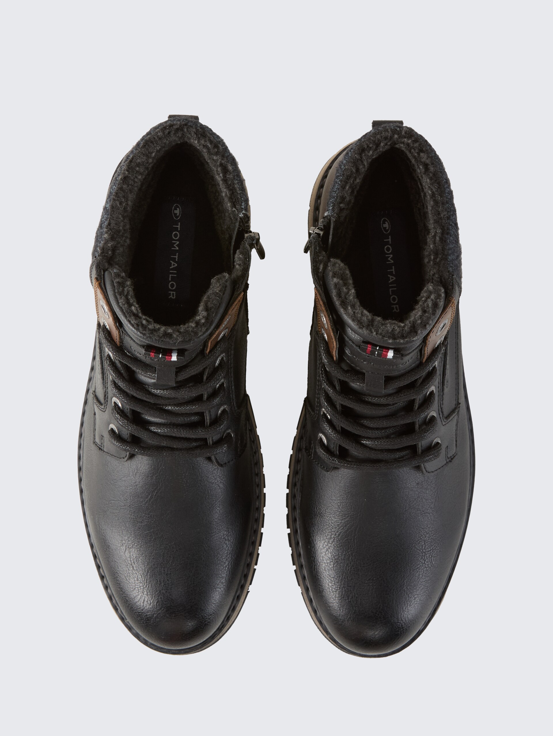 Wasserdichte Stiefeletten mit Fütterung - black - Produkt-Ansicht von oben 