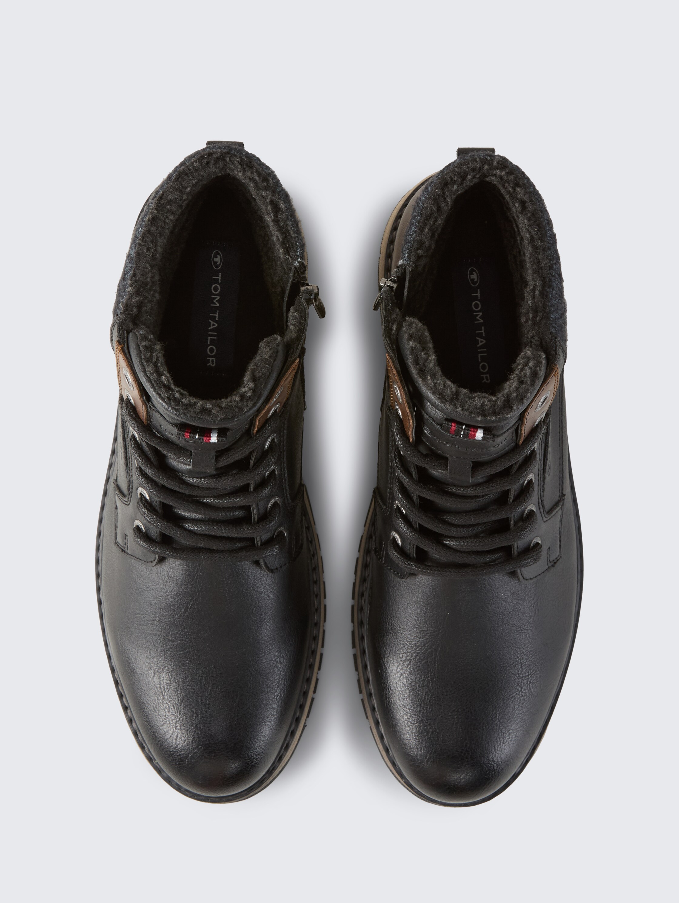 Wasserdichte Stiefeletten mit Fütterung - black_1 - 