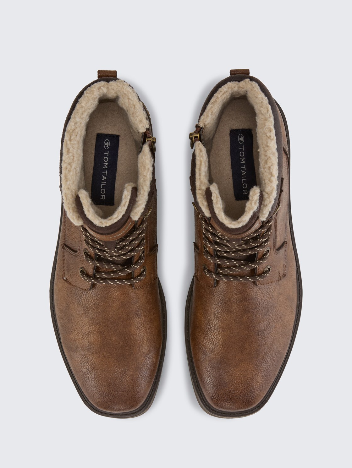 Wasserdichte Stiefeletten mit Fütterung - rust - Produkt-Ansicht von oben 