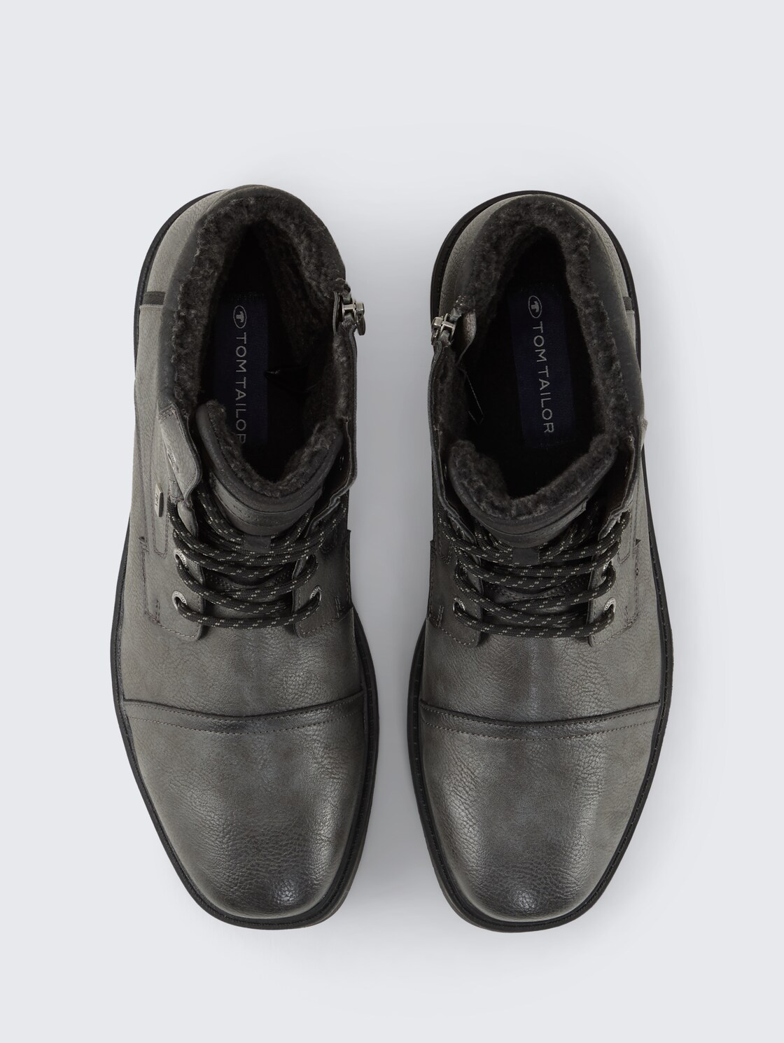 Wasserdichte Stiefeletten mit Fütterung - coal - Produkt-Ansicht von oben 