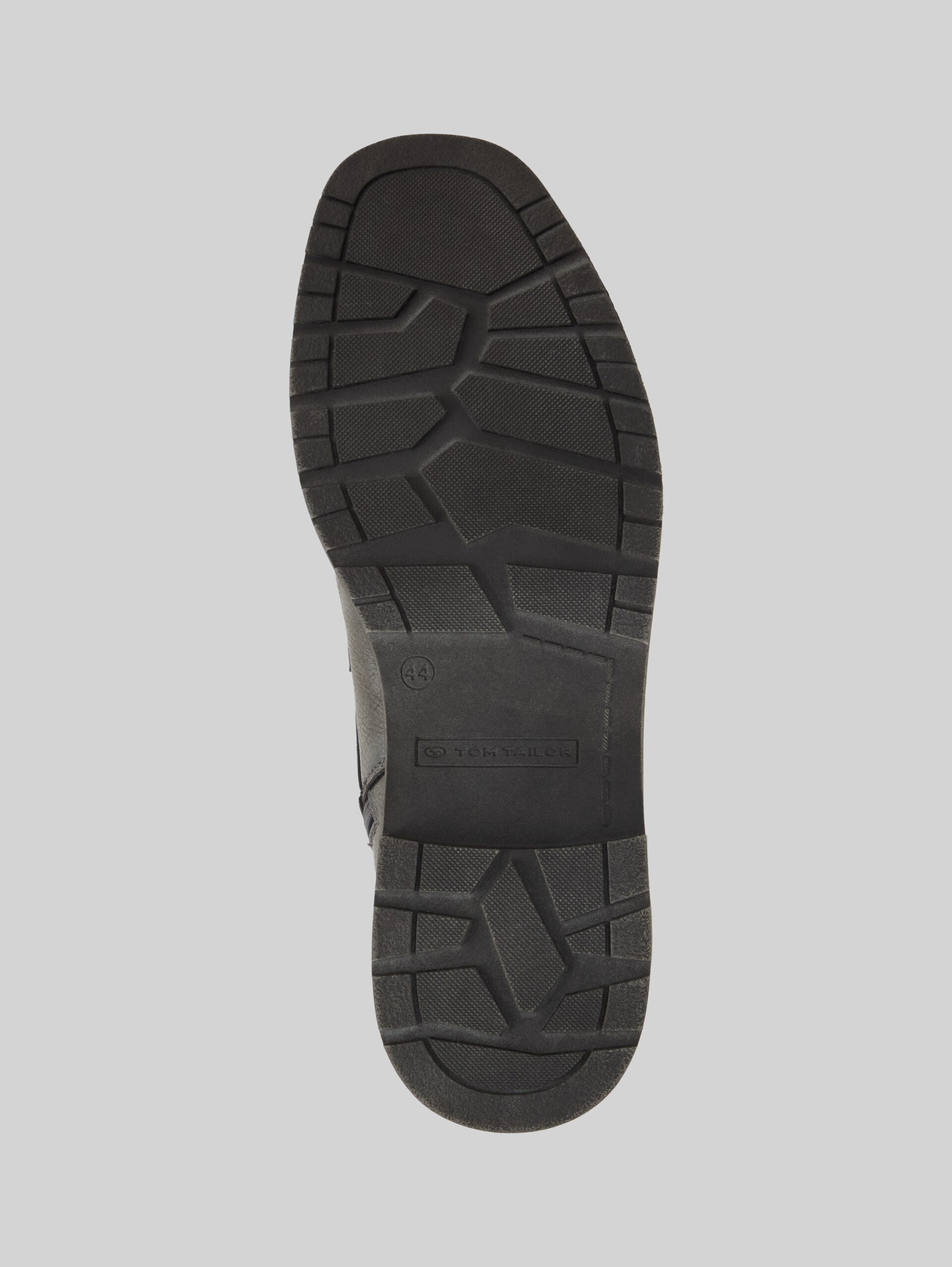 Waterproof ankle boots with lining - coal - Product view sole 