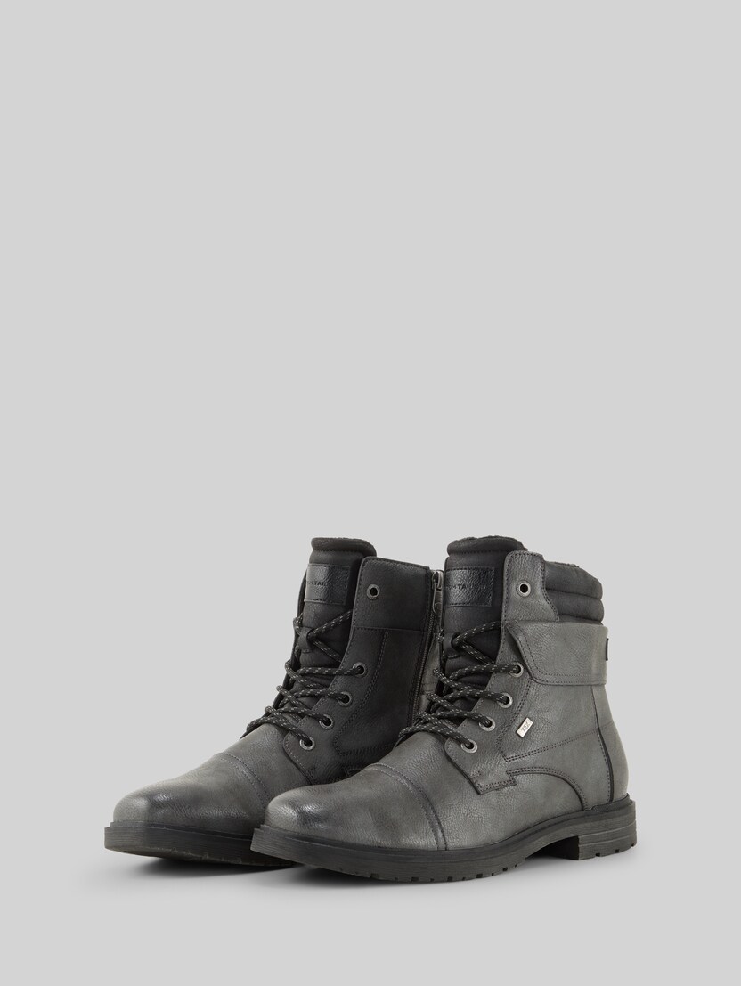 Wasserdichte Stiefeletten mit Fütterung von Men, coal