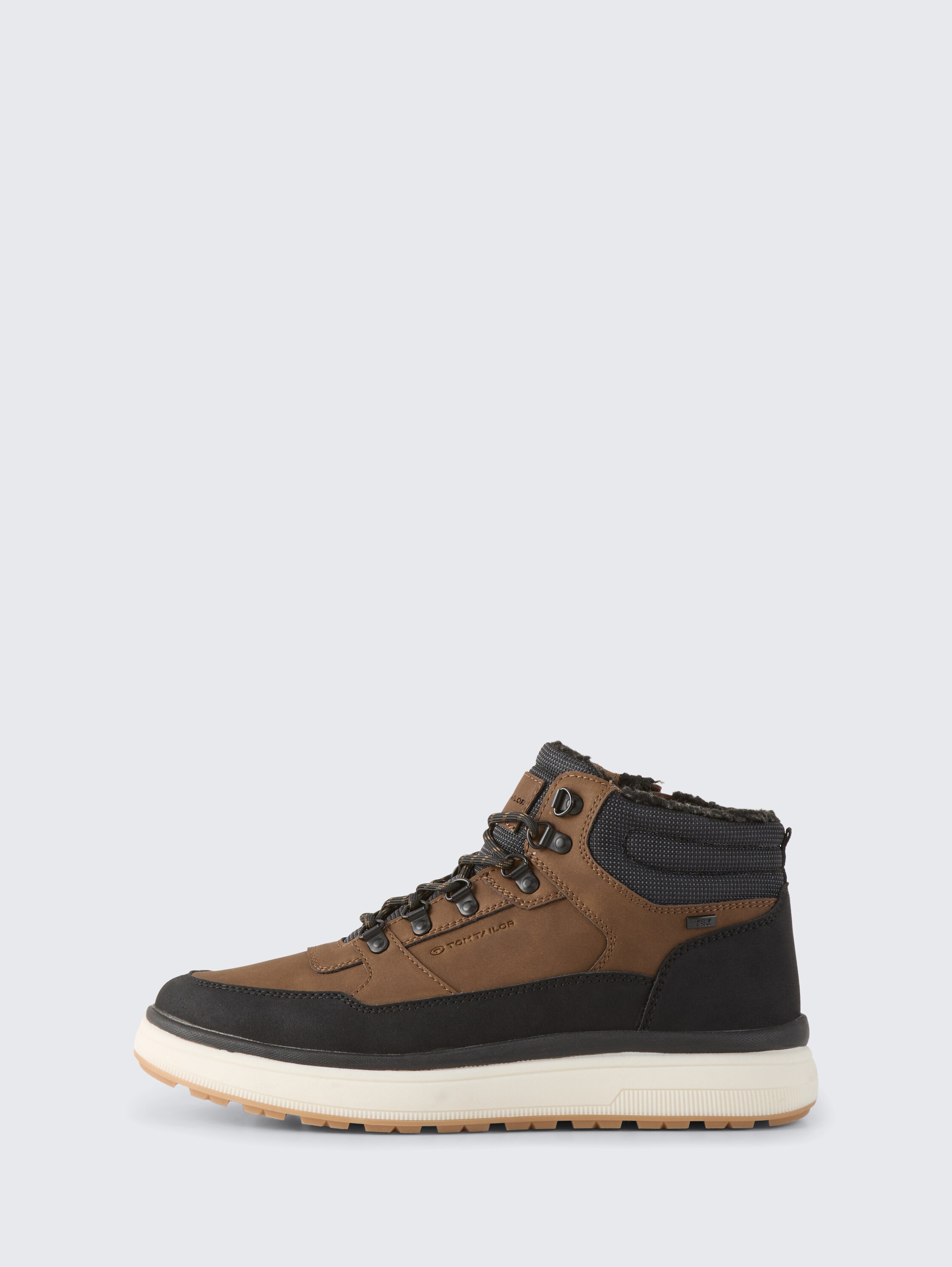 Waterproof ankle boots with lining - black-nuts - Product detail view