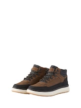 Selected, Waterproof ankle boots with lining by Tom Tailor, brown