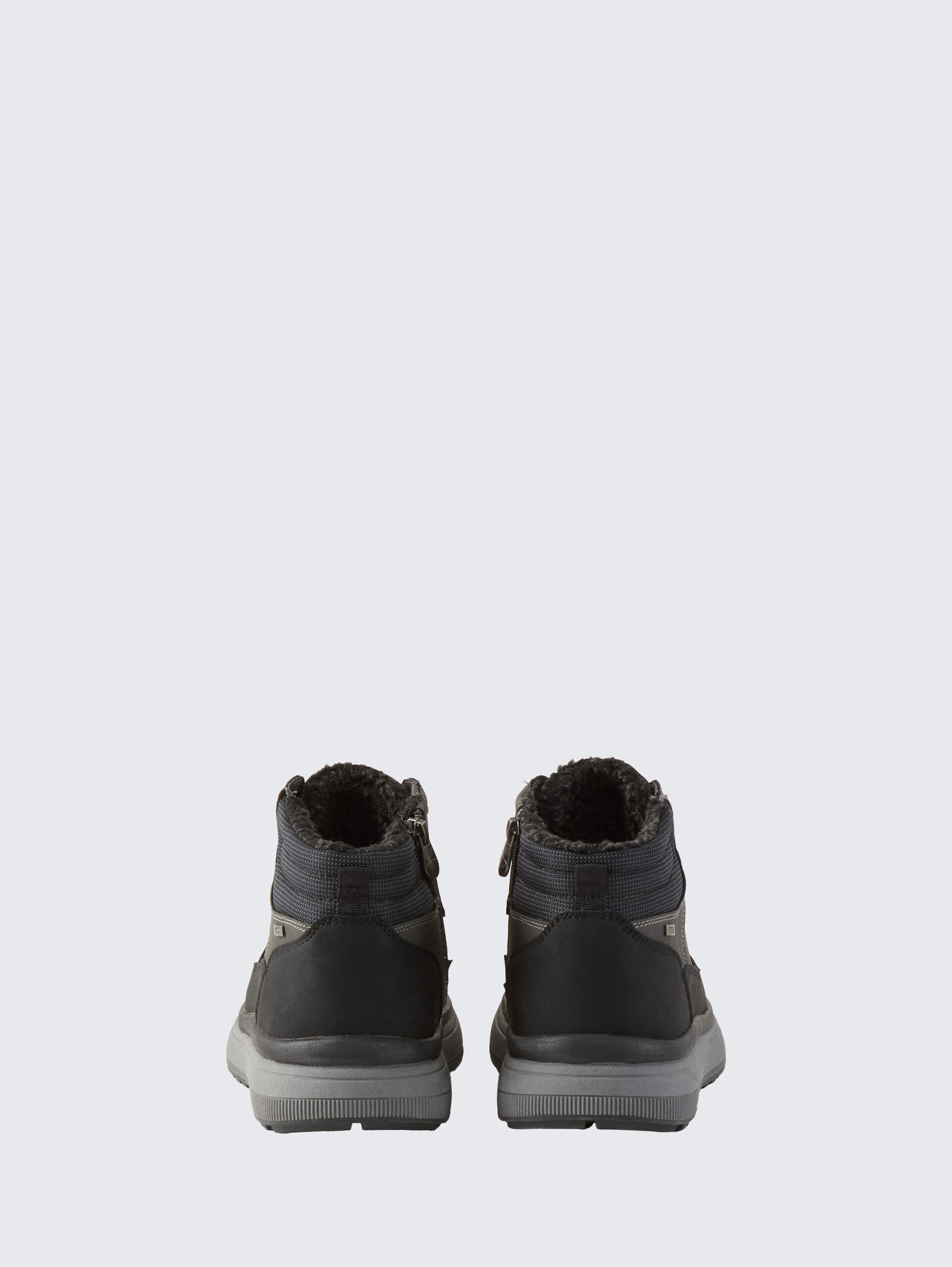 Wasserdichte Stiefeletten mit Fütterung - black-coal - Produkt-Rückansicht