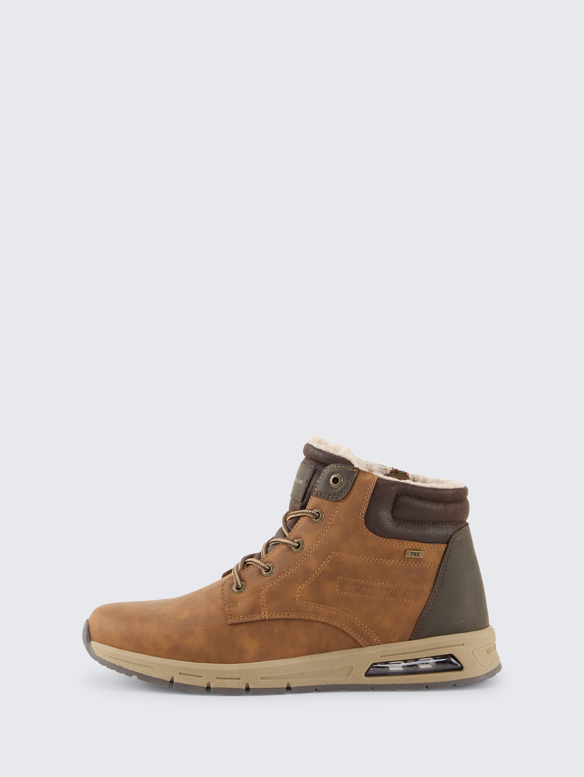 Wasserdichte Stiefeletten mit Fütterung - nuts - seitliche Produkt-Ansicht