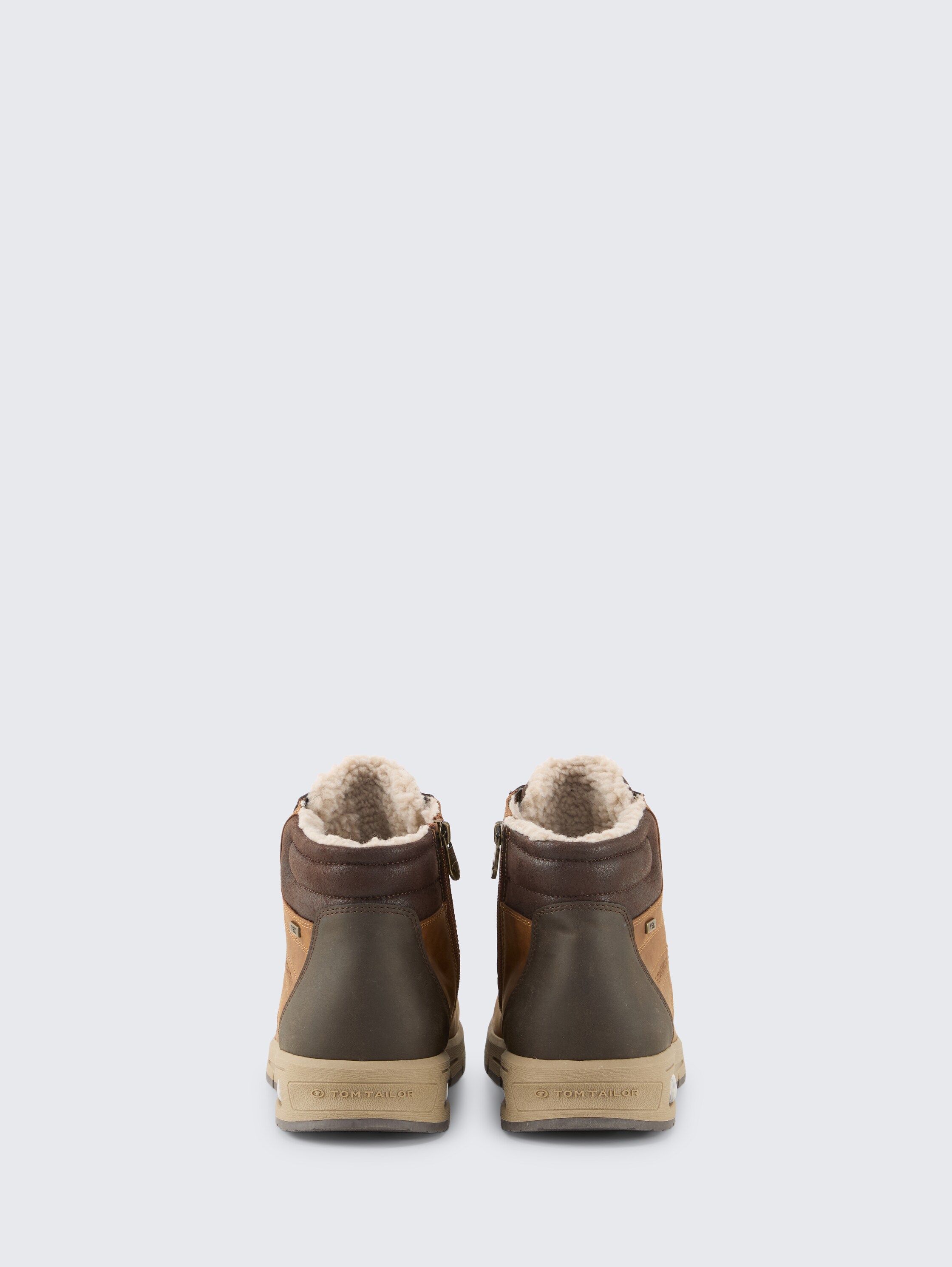 Wasserdichte Stiefeletten mit Fütterung - nuts - Produkt-Rückansicht