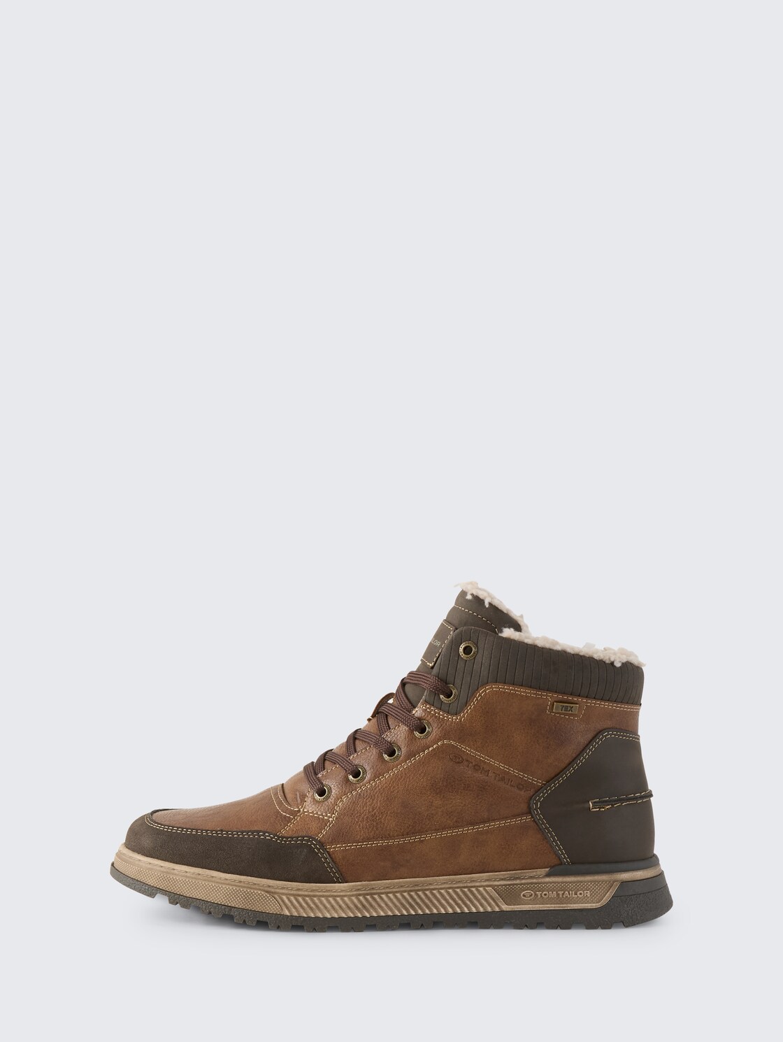 Wasserdichte Stiefeletten mit Fütterung - rust - seitliche Produkt-Ansicht